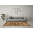 thumbnail image 3 of Ahgly Company Indoor Round Animal Brown Traditional Area Rugs, 5' Round, 3 of 4