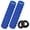 Blue, variant on Ayaport Kayak Paddle Grips, Non-Slip Silicone with Drip Rings, Blue, 2 Pack