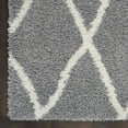 thumbnail image 5 of Nourison Shangri-La Modern Trellis Light Grey/Ivory 5' x 7' Area Rug, (5' x 7'), 5 of 10