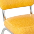 thumbnail image 6 of Richardson Seating Handle Back Diner Chair with 2" Box Seat-Color:Cracked Ice Yellow, 6 of 7