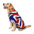 thumbnail image 3 of Norwegian Flag Dog Hoodie Pet Coat for Medium and Large Dogs Daily Use Large, 3 of 7