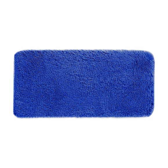 Alfombrilla de baño suave y absorbente para el suelo del baño, antideslizante, de terciopelo polar con cojín de espuma, lavable a máquina, de secado rápido, absorbente de agua para bañera, ducha,