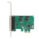 thumbnail image 4 of Seitruly Tarjeta PCI-E a 2 serie + 1 tarjeta de puerto paralelo Tarjeta de expansión PCI de escritorio Tarjeta adaptadora de puerto LPT Juegos de teclado y mouse para computadora, 4 of 6