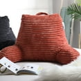 thumbnail image 3 of Nestl Backrest Reading Pillow, Back Support Pillow with Arms, Shredded Memory Foam Bed Rest Pillow, Misty Rose, 3 of 7