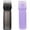 Clear Black,Purple, variant on Root Comb Applicator Bottle, 2 Pack 6 Ounce Hair Oil Applicator Bottle for Hair Dye Bottle Applicator Brush with Graduated Scale
