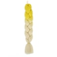 thumbnail image 1 of Nvzi Extensiones de cabello trenzado de ganchillo, 3 piezas, 23.6 pulgadas de largo, resistentes al calor, trenzadas de ganchillo, preestiradas, sin nudos, para peinado DIY, B131, 1 of 4
