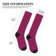thumbnail image 2 of Lsque Floral Colorful Pattern Sport Compression Socks for Men & Women 15-20 mmHg Knee High Nurse Pregnant Running Medical and Travel Athletic, 2 of 6