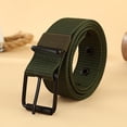 thumbnail image 4 of Wowcloth Unisex Canvas Nylon Belt with Secure Pin Buckle Closure, Durable and Lightweight for Travel, Outdoor and Daily Use, 4 of 4