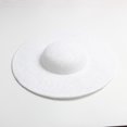 thumbnail image 4 of Sombrero BLESIY de encaje para mujer bricolaje base para sombrerería 31cm, 4 of 8
