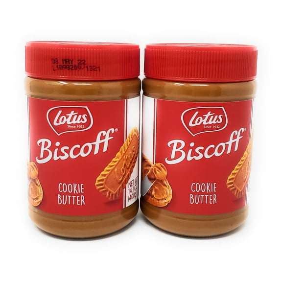 2 Pack Creamy Biscoff Cookie Butter (14.1oz Jars)H2FSD