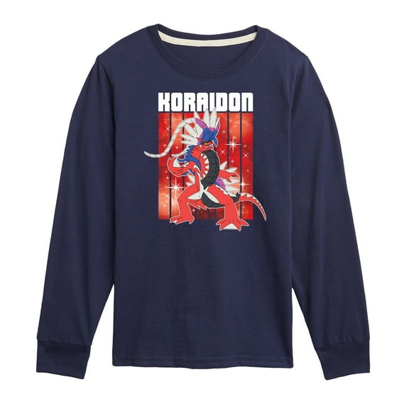 Pokémon - Koraidon Legend - Youth Long Sleeve Graphic T-Shirt
