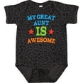 thumbnail image 3 of Inktastic My Great Aunt is Awesome Boys or Girls Baby Bodysuit, 3 of 5