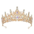 thumbnail image 1 of Elegant Bride Headpiece for Wedding Women Sparkling Rhinestone Hair Jewelry Head Chain Accessory, 1 of 5