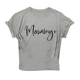 thumbnail image 2 of SMihono Hauts pour Femmes Été Chic Décontracté Mode T-Shirt d'Été Imprimé à Manches Courtes à Col Rond T-Shirt Décontracté Hauts Tee Oversize T-Shirt pour Femmes, 2 of 3