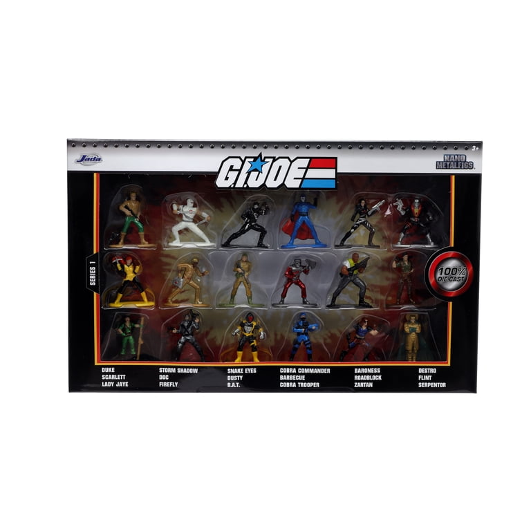 Jada Toys Nano Metalfigs G.I. Joe 1.65 inch Diecast Metal Figures