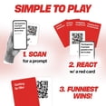 thumbnail image 5 of Juego de cartas escandaloso fuera de tema para adultos: el juego de fiesta para adultos siempre actualizado: divertido juego para adultos con contenido actualizado semanalmente para risas interminable, 5 of 5