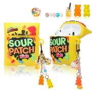 Sour Patch Kids AirPods 1/2 Designer Case with Toy Chain Cute Unique