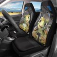 thumbnail image 2 of POLERO Turtle Family Front Seat Cover for Truck, 2pcs/Set Breathable Vehicle Seat Covers Winter Warm Anti-Scratch Auto Front Seats Seat Covers, 2 of 12