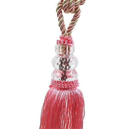 Crystal Beaded Tassels Tieback Curtain Cord Home Textiles Window