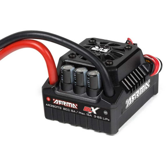 ARRMA AR390173 BLX200 Brushless 8th MT 6S ESC Nero ARAM1003 Car Speed Controls & Accessories