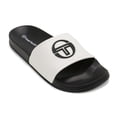 thumbnail image 3 of Sergio Tacchini Men's Triods Slide Strap Sandals, White \ Black,S M US, 3 of 4