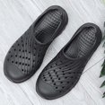 thumbnail image 3 of Mens Garden Clogs Shoes Outdoor Breathable Slip on Soft Rubber Sandals Beach EVA Water Shoes, 3 of 7