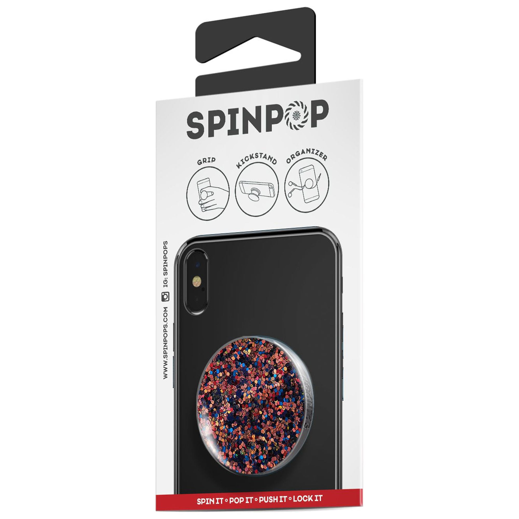  Spirograph Rainbow Spiral Geometry Mandala Flower PopSockets  Standard PopGrip : Cell Phones & Accessories