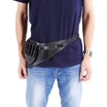 thumbnail image 5 of Funda (43*18cm) con bolsa de peluquería de cuero PU funda cartuchera con cinturón de hombro bolsa de tijeras de cuero para peluqueros, 5 of 5