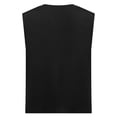 thumbnail image 2 of Manyakai Mens Sleeveless Tank Tops Undershirt Ribbed Knit Gym Workout Muscle Tees Shirt Performance Black M, 2 of 5