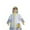 A-2883Clear2, variant on MEZZALL Summer Autumn Boys Girls Rainwear Plain Color Buttoned Thick Poncho Cartoon Raincoats Rain Ponchos Toddler Trenchcoat Cute / 10-12 Years