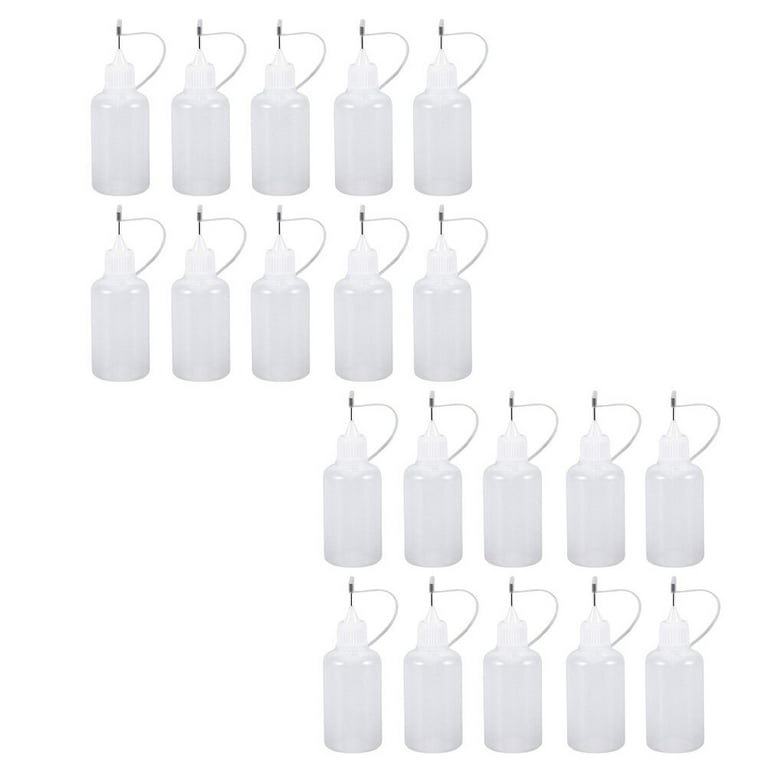 8 Pack Multipurpose DIY Precision Tip Applicator Bottle Set, Ultra Fine  Needle Tip, Adhesive Applicator Squeeze Bottles for DIY Quilling, Acrylic