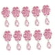 thumbnail image 5 of Broches de diamantes de imitación BuyWeekMX 10 piezas broche de flor de corona Máxima confiabilidad, 5 of 9