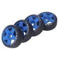 thumbnail image 4 of 4 PCS 1/8 GT RC Ruedas Fuerte Agarre Neumáticos de Carreras de Carretera Resistentes al Desgaste en Ruedas de Carretera con Adaptador de 17 mm Azul YUNYI BRAND  Deportes, 4 of 8