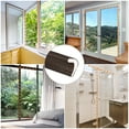 thumbnail image 7 of Weather Stripping Seal Strip, 14mm x 17mm x 6.5 Meters Long Self-Adhesive Backing Seals Foam for Doors/Window, 7 of 7