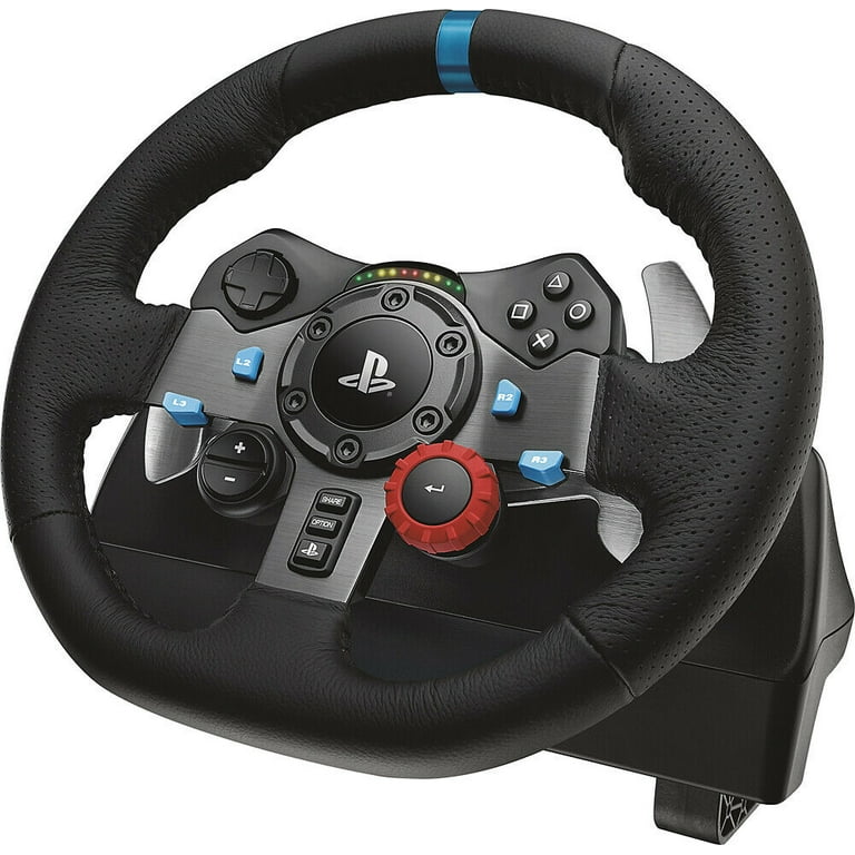 Logitech - G29 Driving Force Racing Wheel and Floor Pedals for PS5, PS4, PC, Logitech - G29 Driving Force Racing Wheel and Floor Pedals for PS5, PS4, PC,