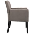 thumbnail image 2 of Modern Contemporary Living Room Armchair Set of Two Gray, 2 of 5