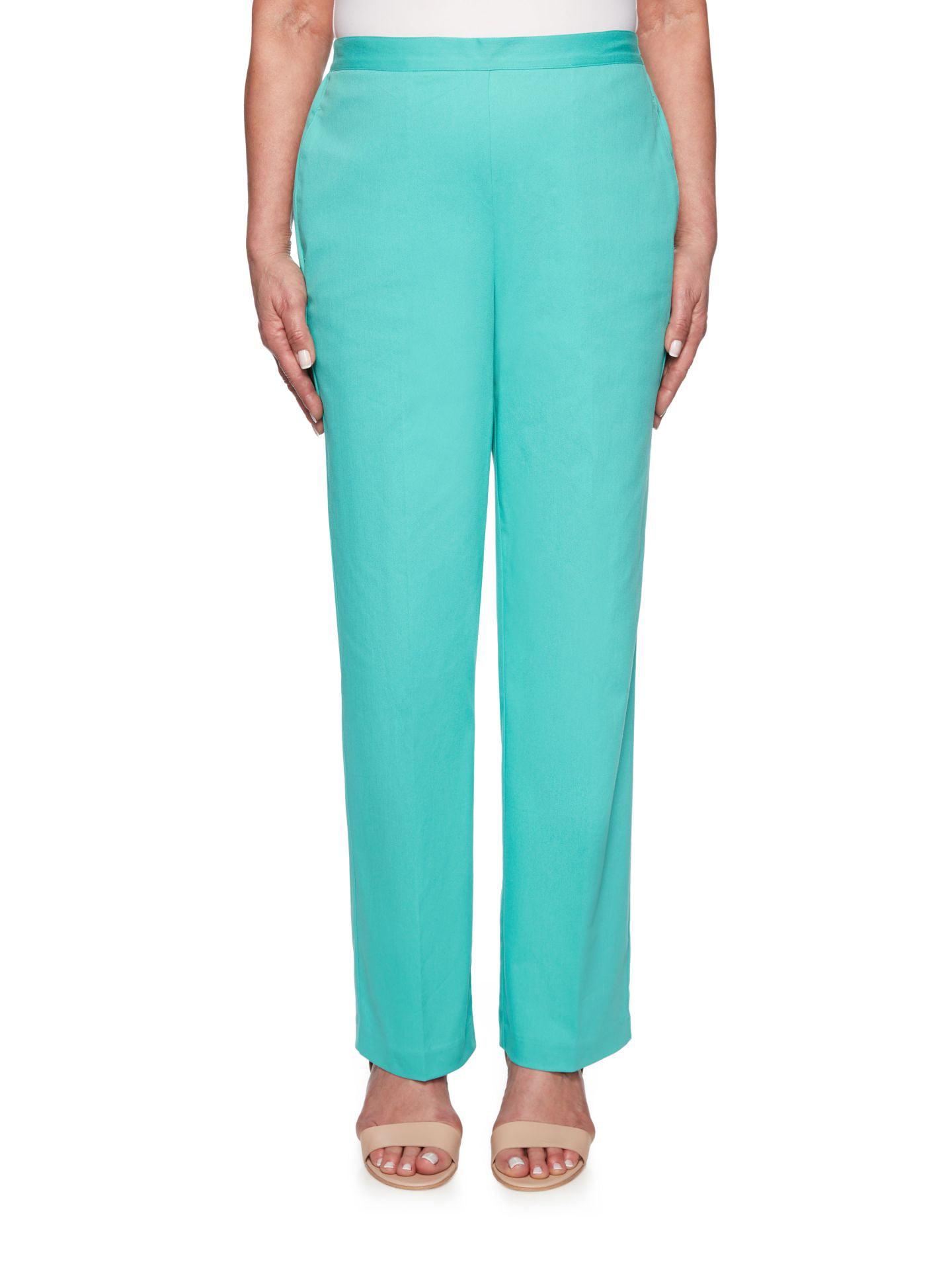 Alfred Dunner - Alfred Dunner Women's Petite Coastal Drive Twill Pants ...