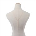 thumbnail image 3 of Sonducket Collar deslizante de aleación para mujer, cadena galvanizada de repuesto, gargantilla ajustable con estilo para banquete y fiesta, adorno Ropa, zapatos y accesorios Miscelánea Oro Sonducket AP015788-01, 3 of 6