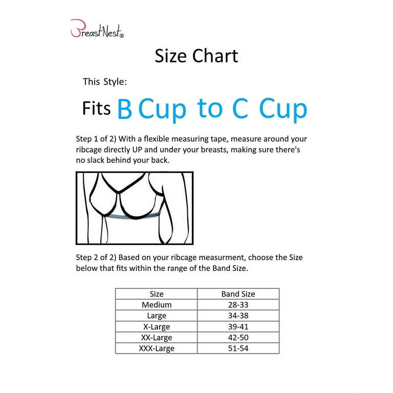 Silvert's Women Breastnest Essentials Bra, 3XL Plus Size, Creamy