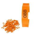 thumbnail image 3 of Poultry Leg Bands, Safe And Non- 10pcs/set Chicken Foot Rings  For Poultry For Outdoors For Daily For Home Orange, 3 of 8