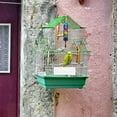 thumbnail image 4 of IDEANATEGRATE 6Pcs Parrot Feeding Box Plastic Bird Feeder for Cage White Easy Install and Clean, 4 of 7