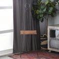 thumbnail image 3 of DecMode Black Industrial Extra Large Standing Metal Easel, 16"W x 52"H,for Canvas Holder, Signs, Mirrors and Message Boards, 3 of 14