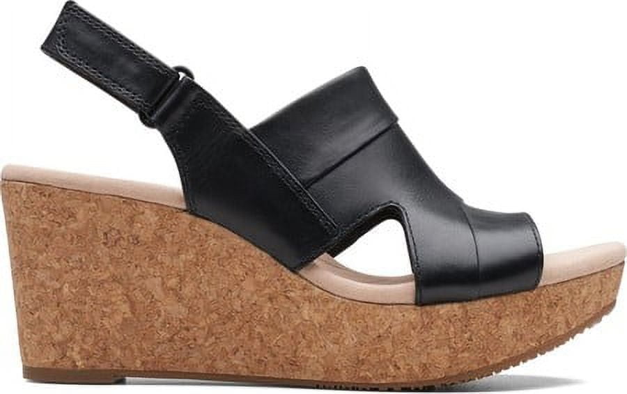 Clarks Womens Annadel Ivory Wedge Sandal Walmart