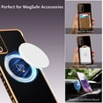 thumbnail image 2 of Magnetic Case for Samsung Galaxy S20 FE 5G Case[Compatible with MagSafe] Cute Plating Love Hearts Pattern Case with Camera Protection,Soft Shockproof TPU Bumper Cover for Women Girls,Black, 2 of 13