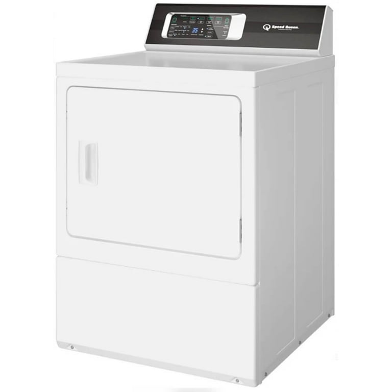 DR7004WE Speed Queen DR7 Sanitizing Electric Dryer with Pet Plus Steam Over-dry Protection Technology Energy Star