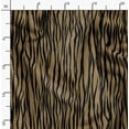 thumbnail image 2 of Soimoi Brown Modal Satin Fabric Wild Animal Skin Print Fabric by The Yard 42 Inch Wide, 2 of 6