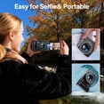 thumbnail image 6 of 4K Digital Camera for Photography, 56MP & 3'' 180?Flip Screen Autofocus Vlogging Point and Shoot Camera for YouTube,Photo Travel Compact Camera with 16X Zoom 32G for Beginner Content Creator, 6 of 7