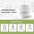 thumbnail image 4 of Blackhead Remover, Blackhead Mask with 60 pcs Nose Pore Strips, Blackhead Remover Peel Off Mask, Pore Cleanser Purifying Face Mask, 4 of 5