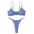 thumbnail image 1 of ENJOYW Bikinis Set Casual Wide Free Polyester Stylish Two Pieces Padded Bikinis for SwimmingPolyester, 1 of 7