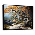 thumbnail image 2 of Designart "Fauvist Oak Revival II" Tree Oak Floater Framed Canvas Prints, 2 of 5